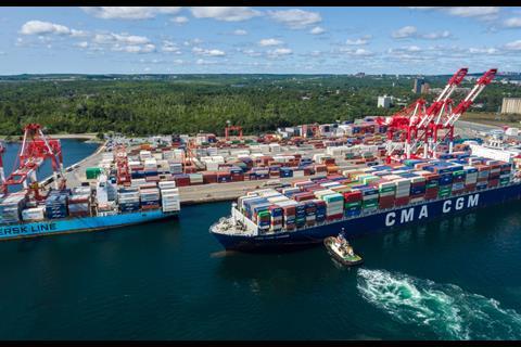 Maersk: Go large: Halifax’s Halterm welcomed its first 10,000+ teu ship this year